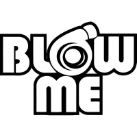 Blow-Me-Car-Decal